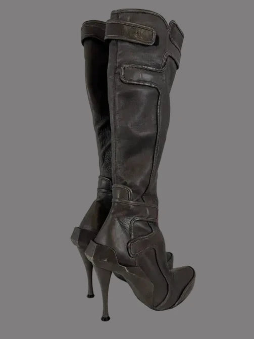 Celine Fall 2008 Moto Boots - 38