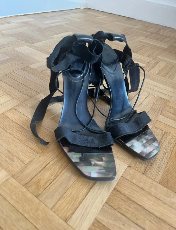 Gucci by Tom Ford Mother of Pearl Heel - 38