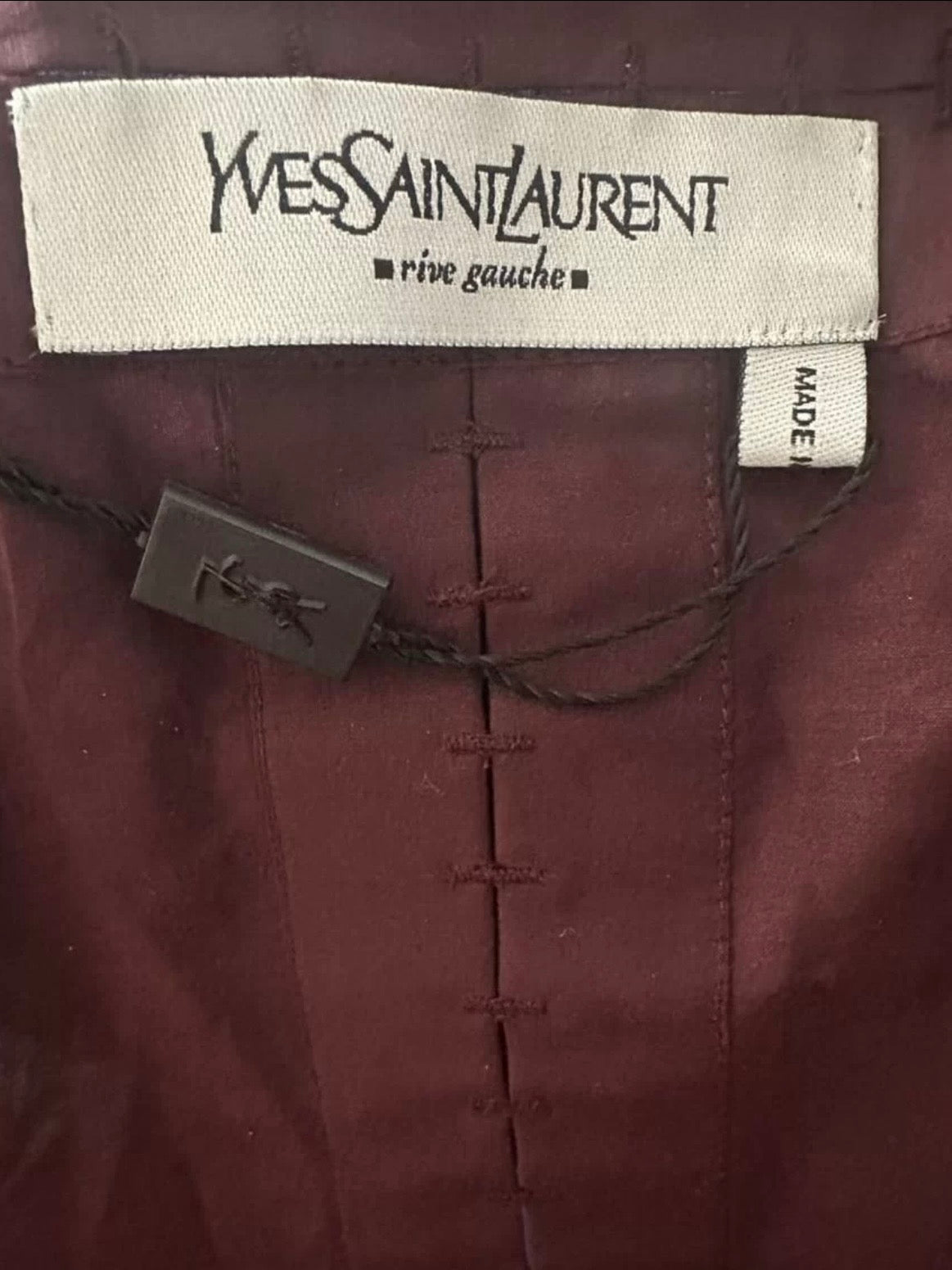 Yves Saint Laurent by Tom Ford Pirate Blouse Brand New - S