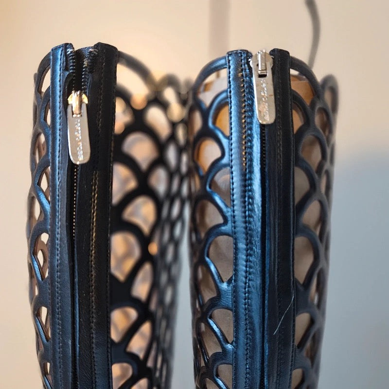 Sergio Rossi Gladiator Boots - 40