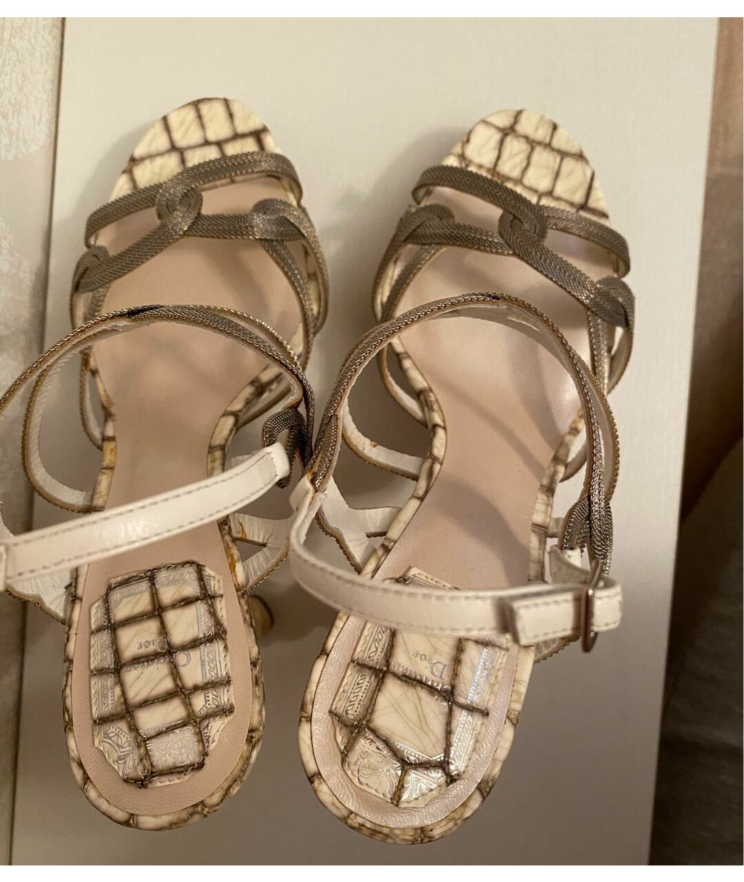 Dior Fertility Crocodile Heels Brand New - 37/38