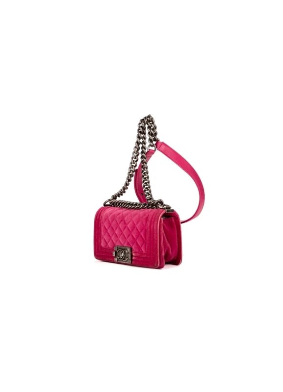 Chanel Mini Boy Bag Velvet