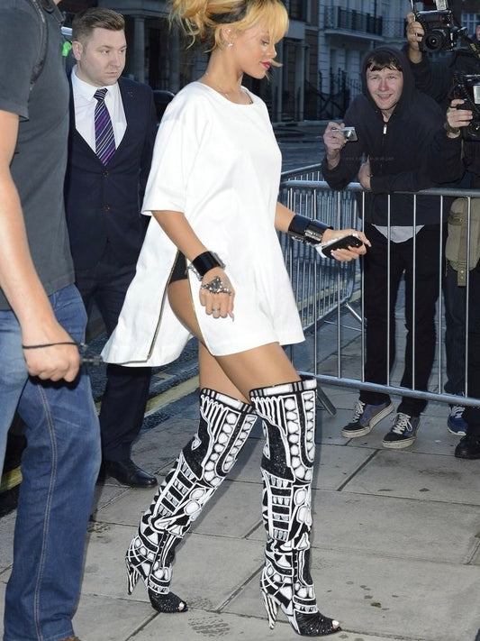 Tom Ford Geometric Runway Boots - 39