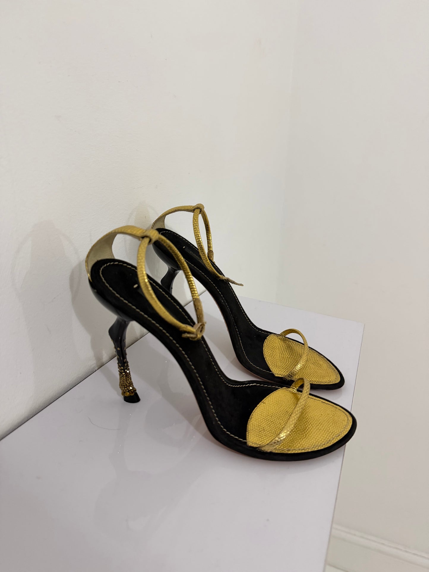 Louis Vuitton by Marc Jacobs Horse Leg Embellished Heel Brand New - 40
