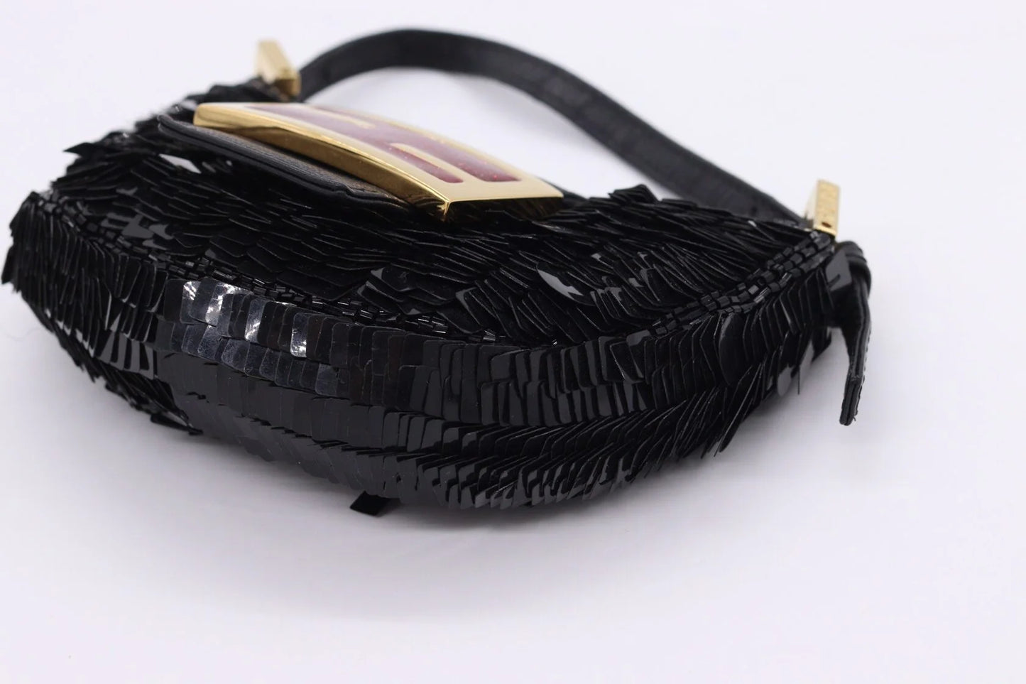 Fendi Mini Croissant Sequin Bag