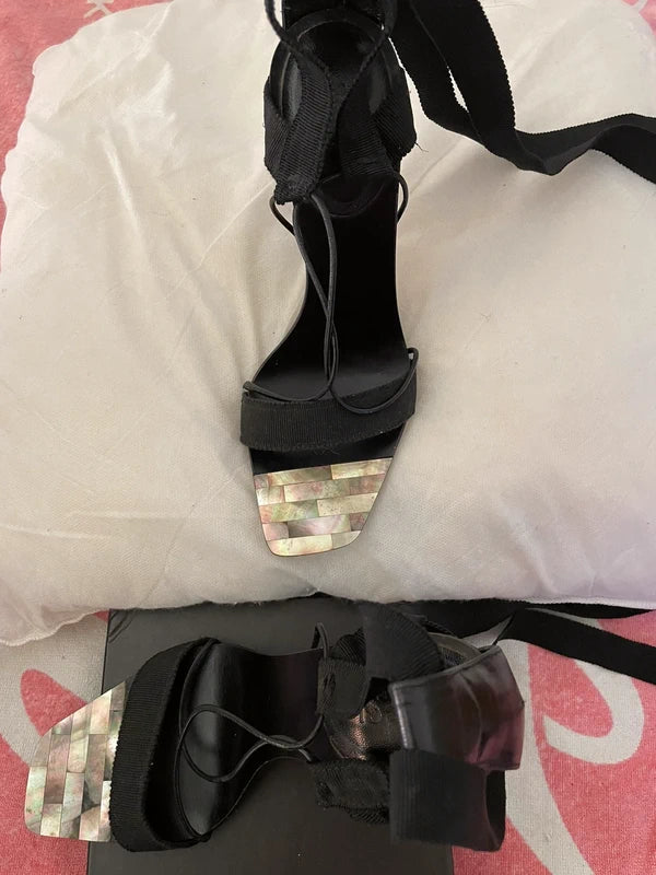 Gucci by Tom Ford Mother of Pearl Heel - 36