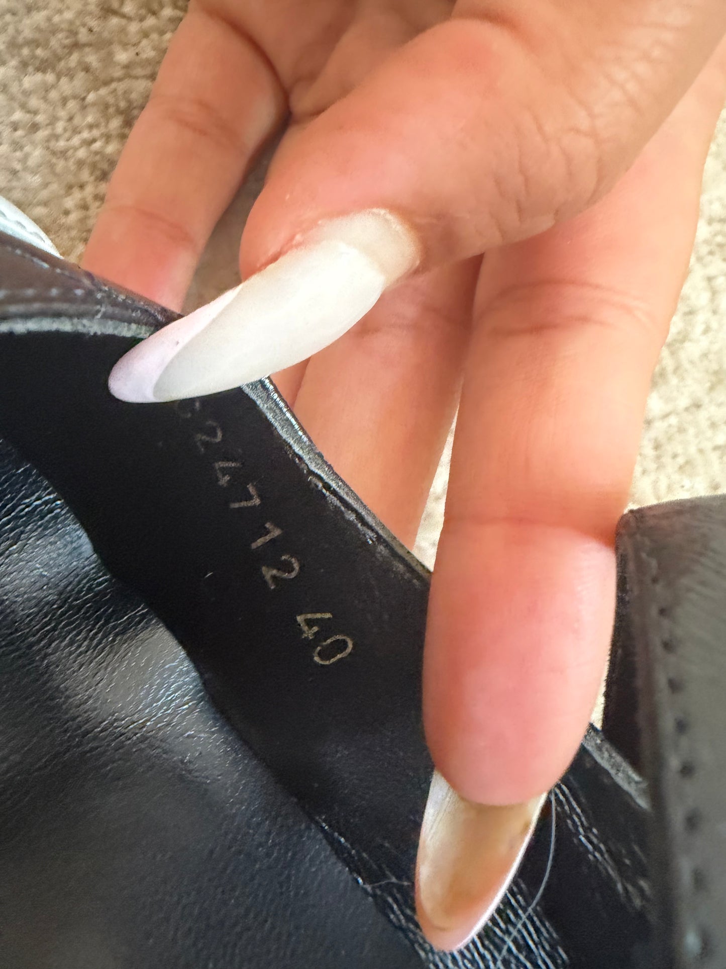 Chanel Cambon Flats - 38.5/40