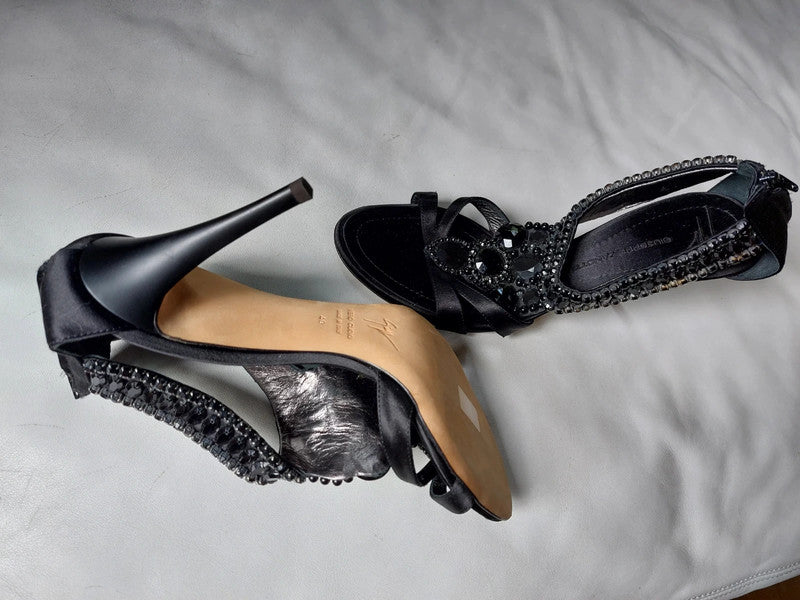 Giuseppe Zanotti Beaded Heels Brand New - 40