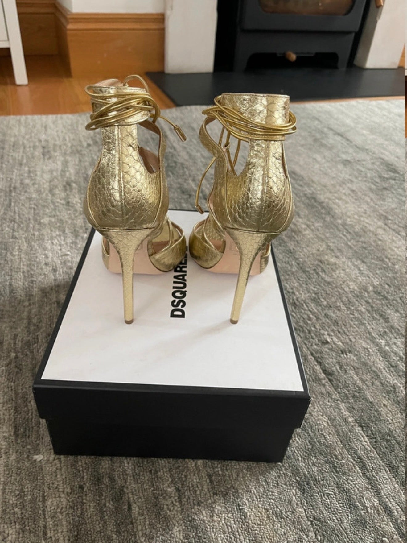 Dsquared2 Lace Up Heels Brand New - 40