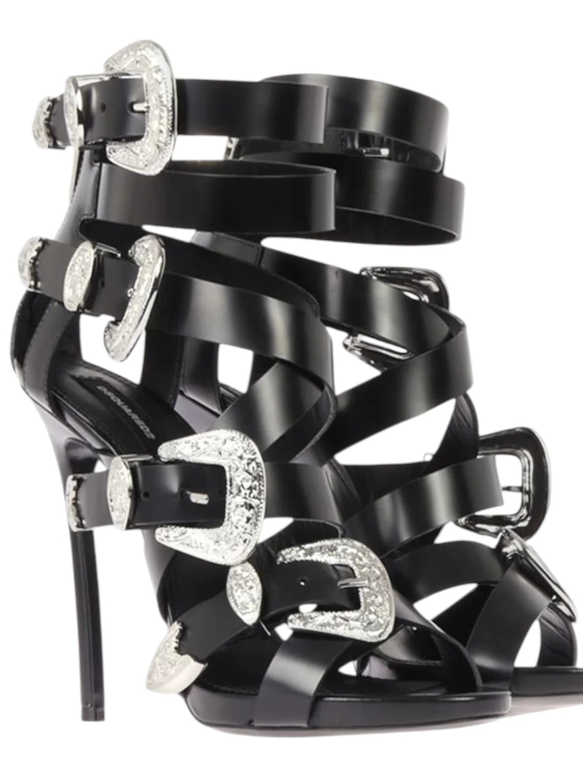 Dsquared2 Gothika Buckle Heel - 37