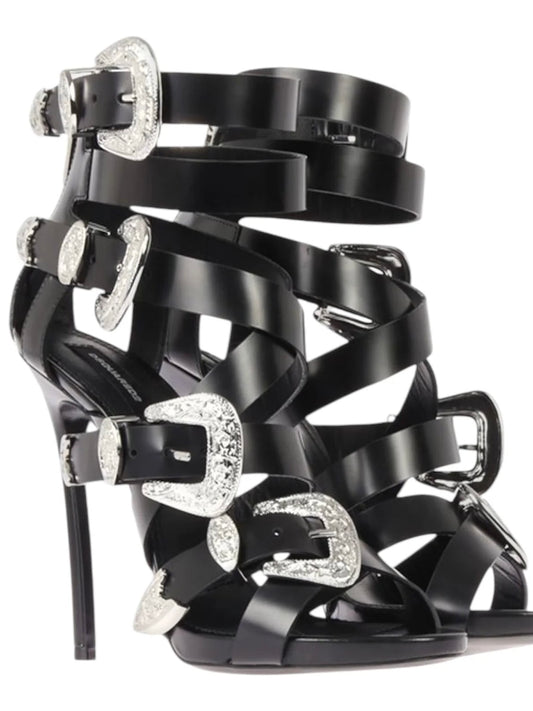 Dsquared2 Gothika Buckle Heel - 37
