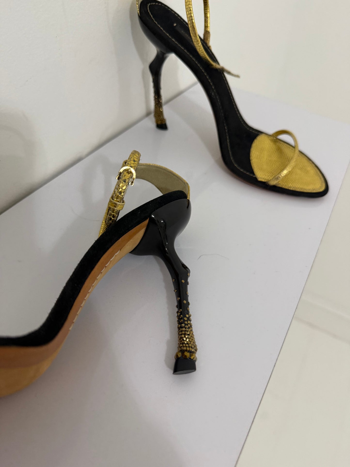 Louis Vuitton by Marc Jacobs Horse Leg Embellished Heel Brand New - 40