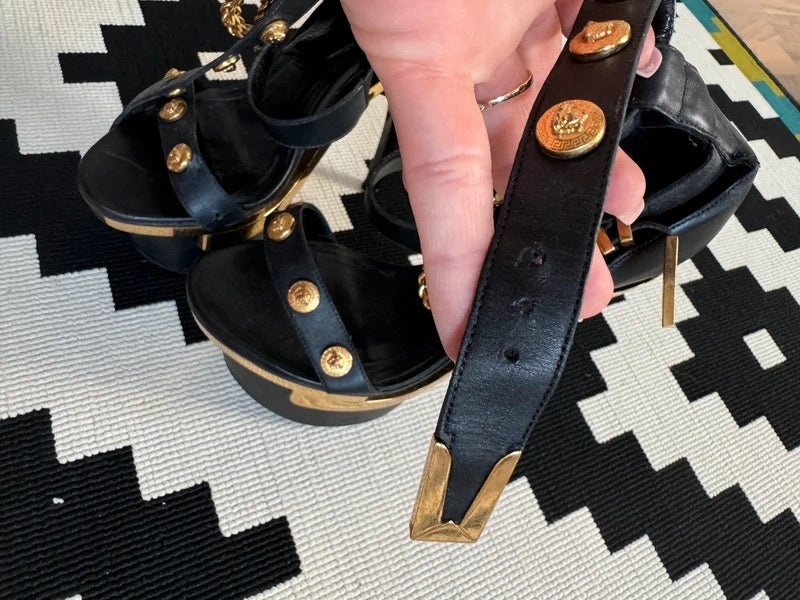 Versace Platform Heels - 37/37.5