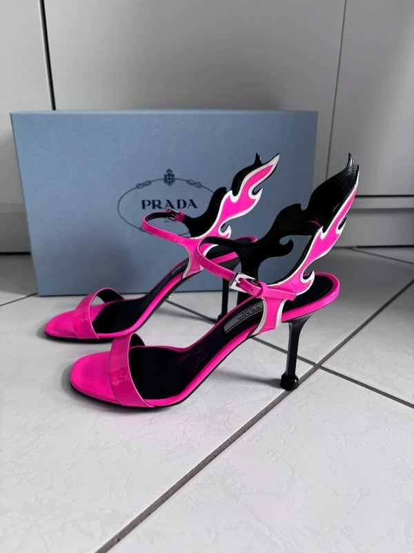 Prada Flame Heels - 37
