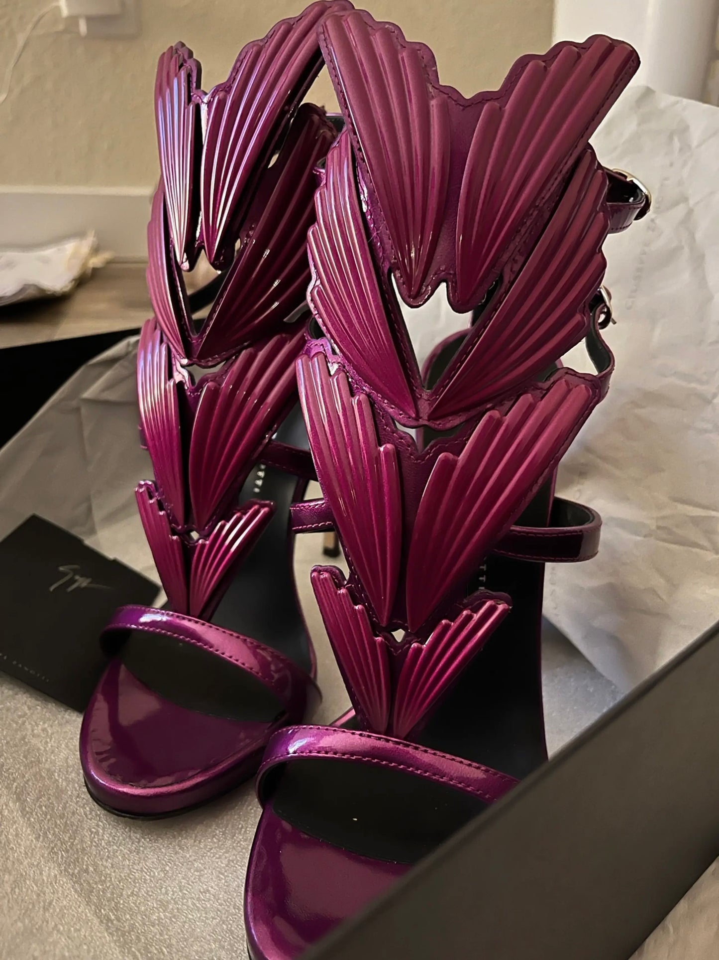 Giuseppe Zanotti Cruel 2.0 Alien Heels - 37