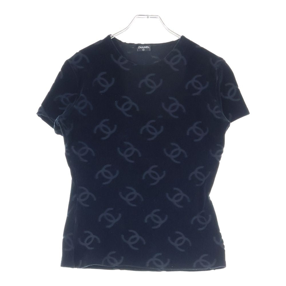 Chanel 1996 Velour T-Shirt - M/L