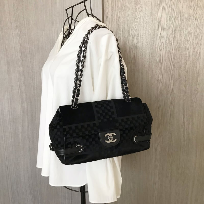 Chanel Velour Belted Bag
