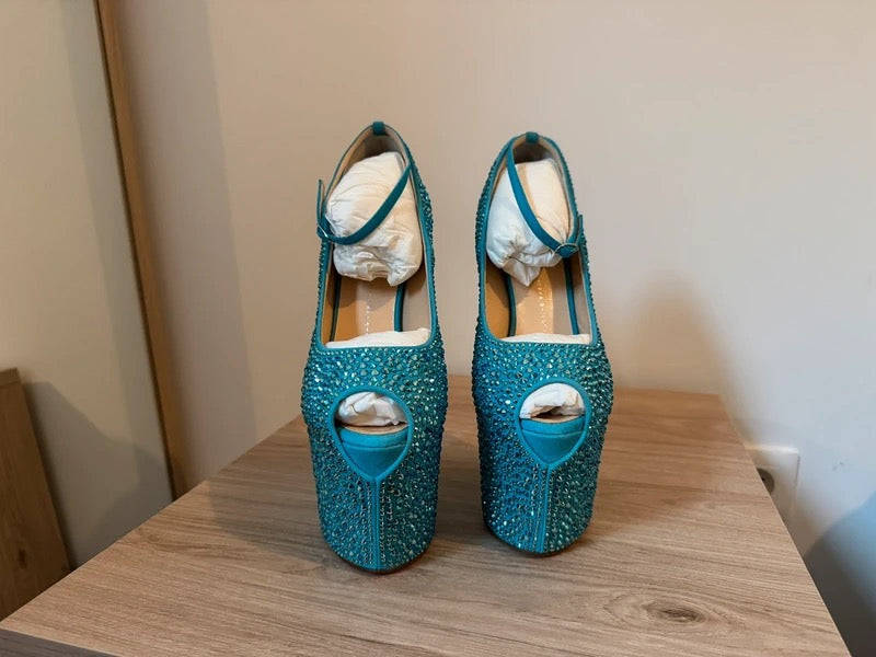 Giuseppe Zanotti Swarovski Wedge Brand New - 38.5