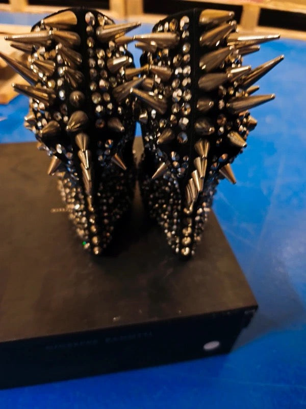Giuseppe Zanotti Spiked Wedges Brand New - 36