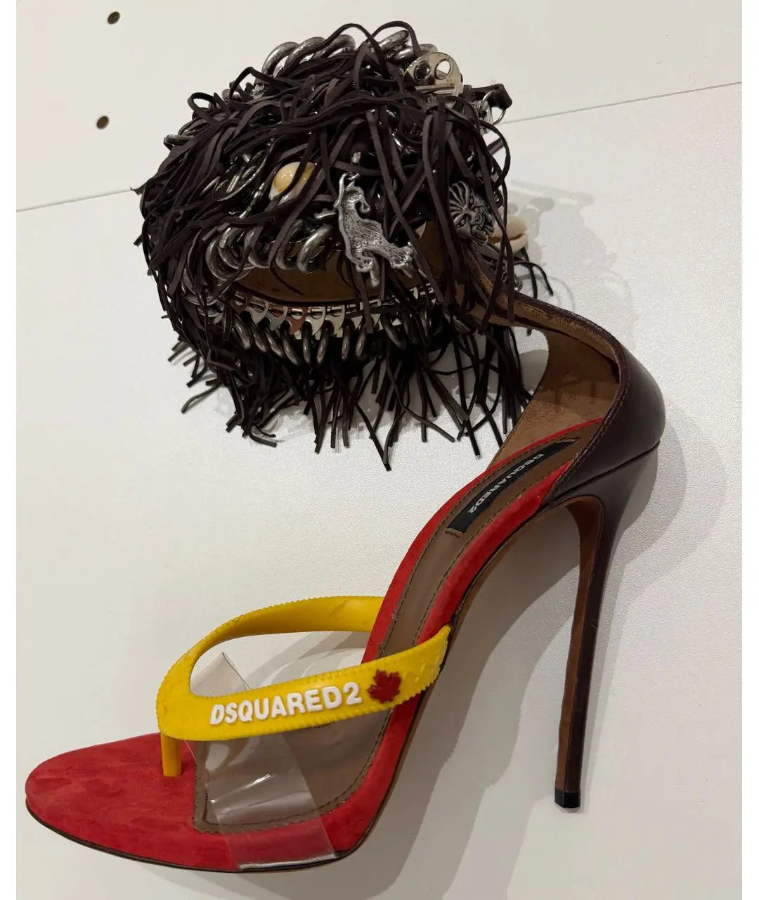 Dsquared2 Gothika Fringe Heel - 41