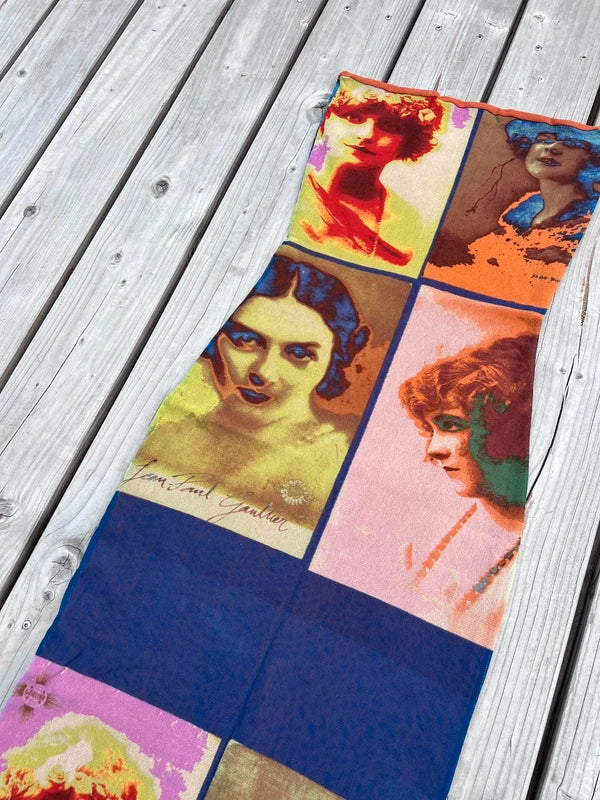 Jean Paul Gaultier Portraits Bandeau Dress - M