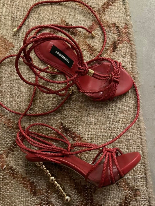 Dsquared2 Strappy Heel - 38