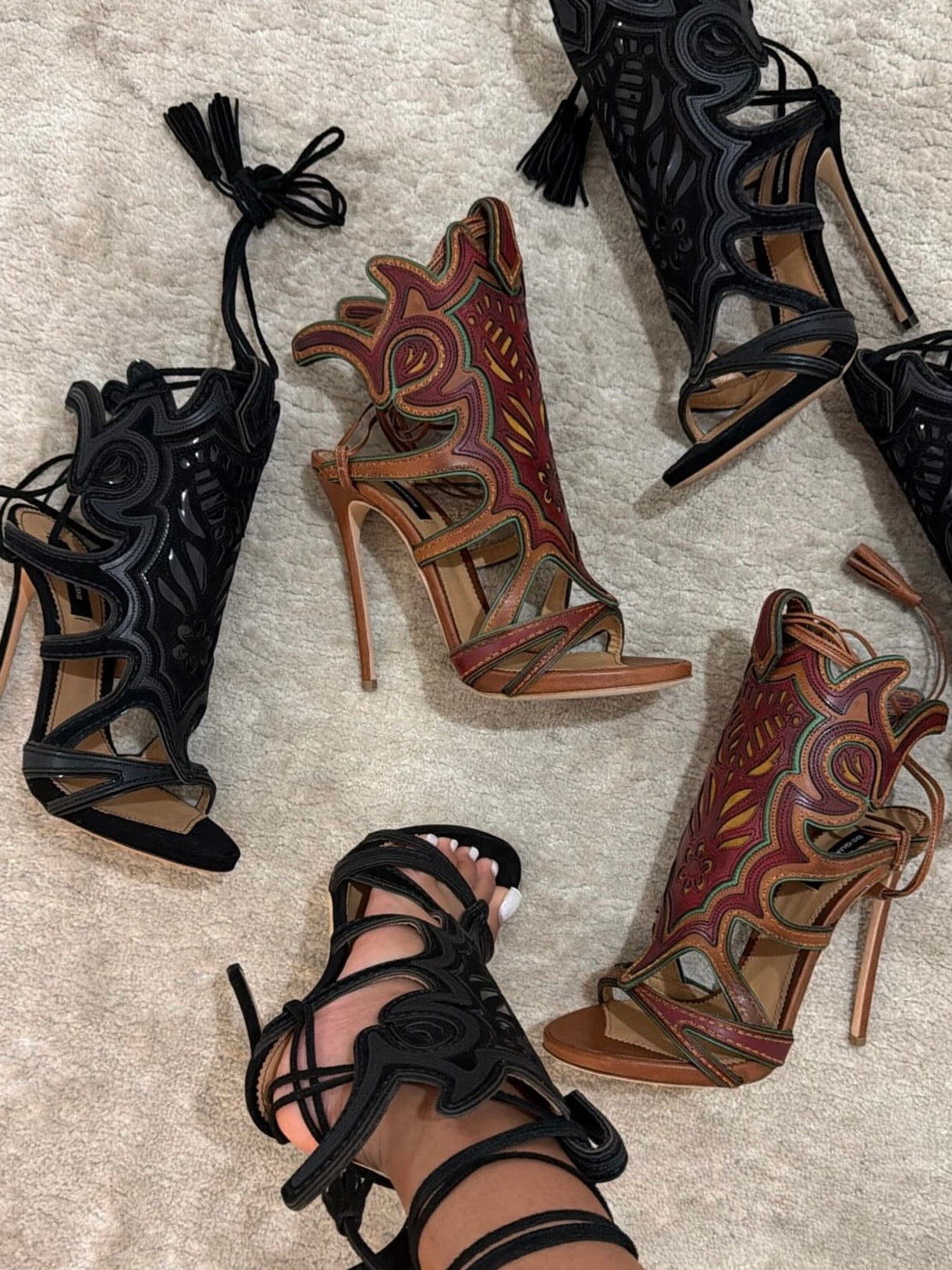 Dsquared2 2018 Western Heels - 41