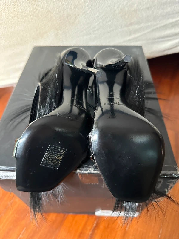 Saint Laurent Jamie Antelope Heels Brand New - 36