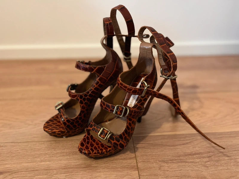 Vivienne Westwood Crocodile ss14 “Carrie” Heel Brand New- 36/36.5