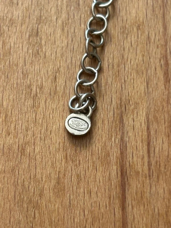 Chanel 2005 Baguette Crystal CC Necklace