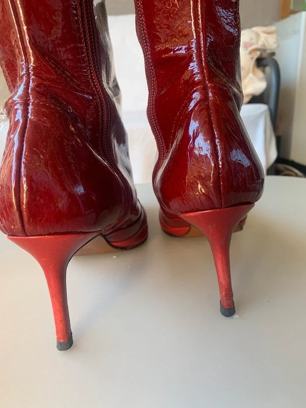 Dior Galliano CD Buckle Boots - 39