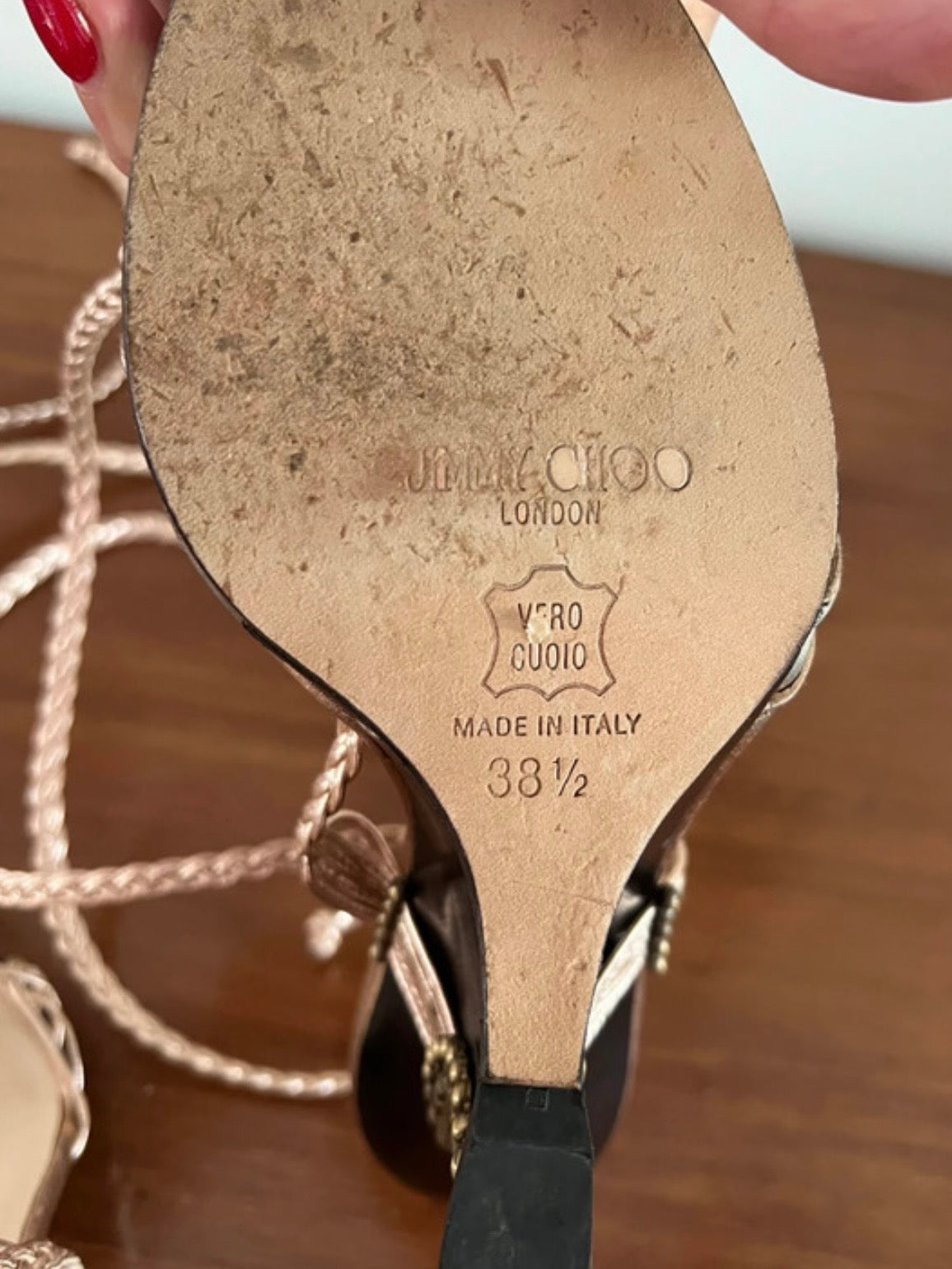 Jimmy Choo Geisha Wedges - 38/38.5