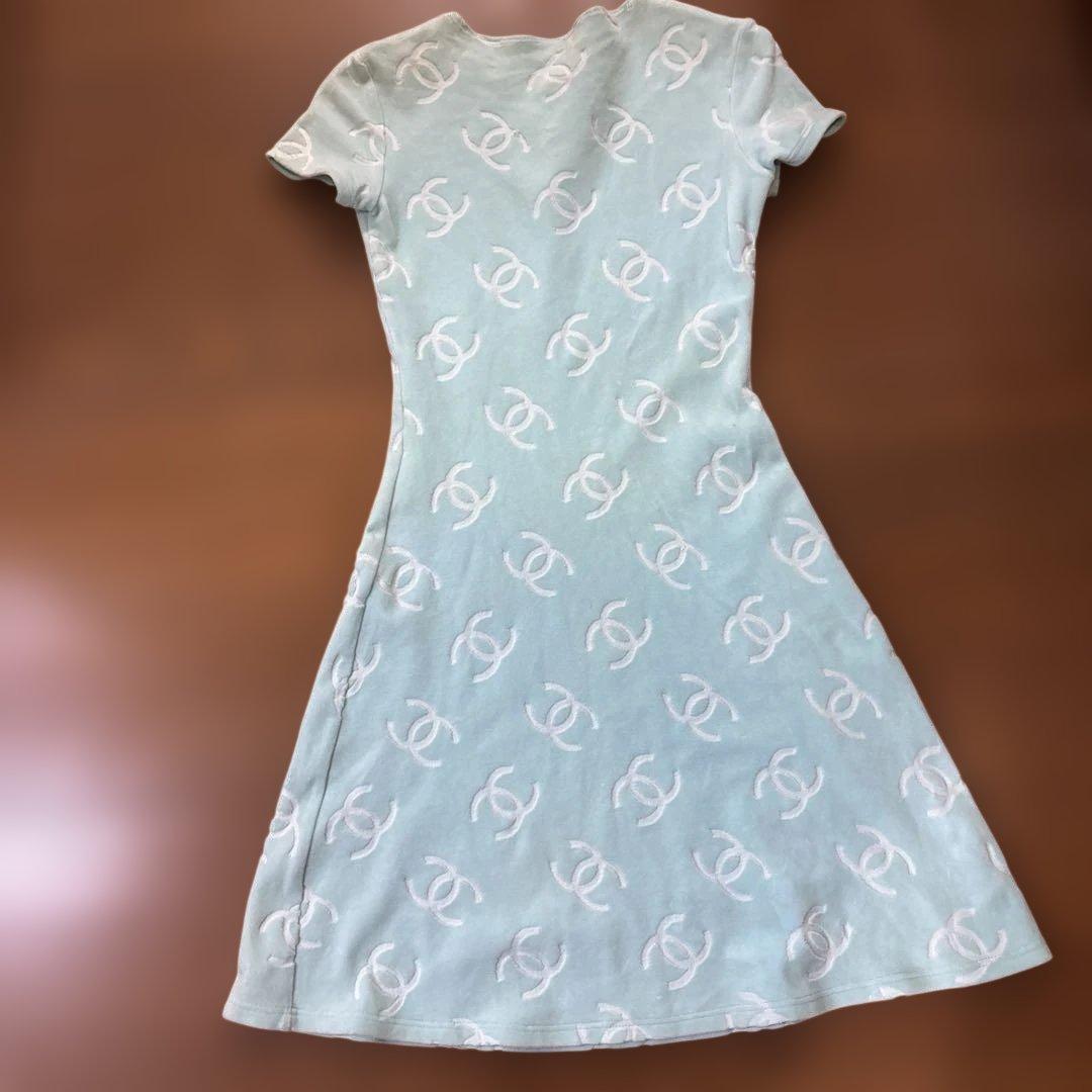Chanel 1996 Velour Dress - XS