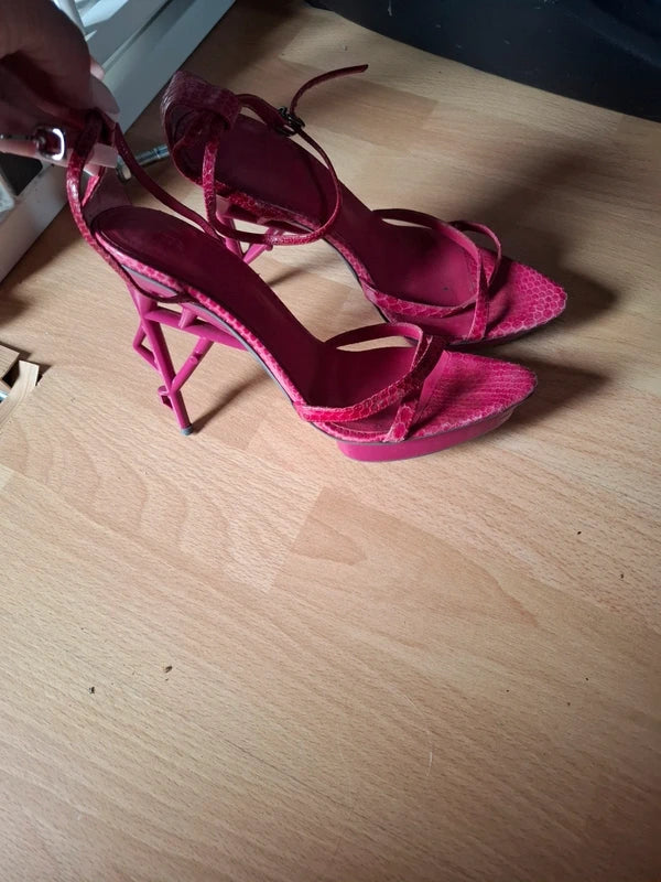 Jil Sander 2008 Heels Pink - 36