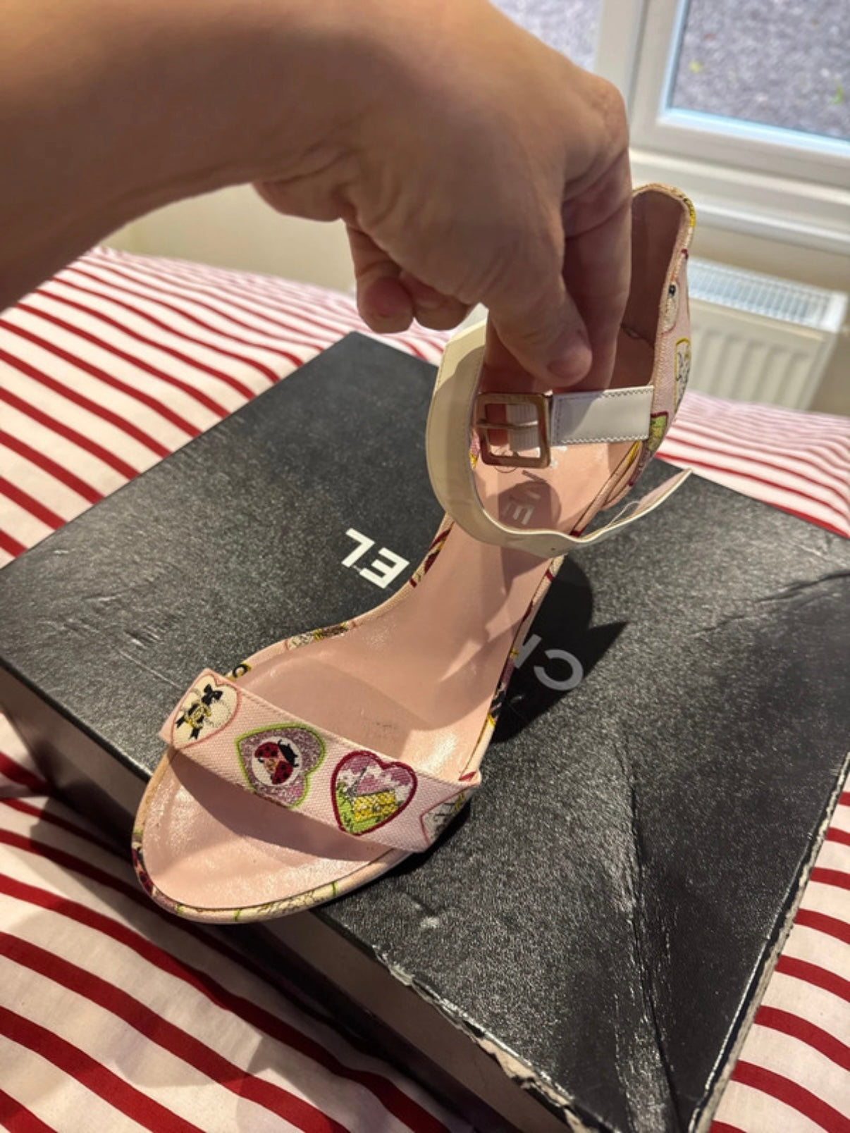 Chanel Heart Heels - 39