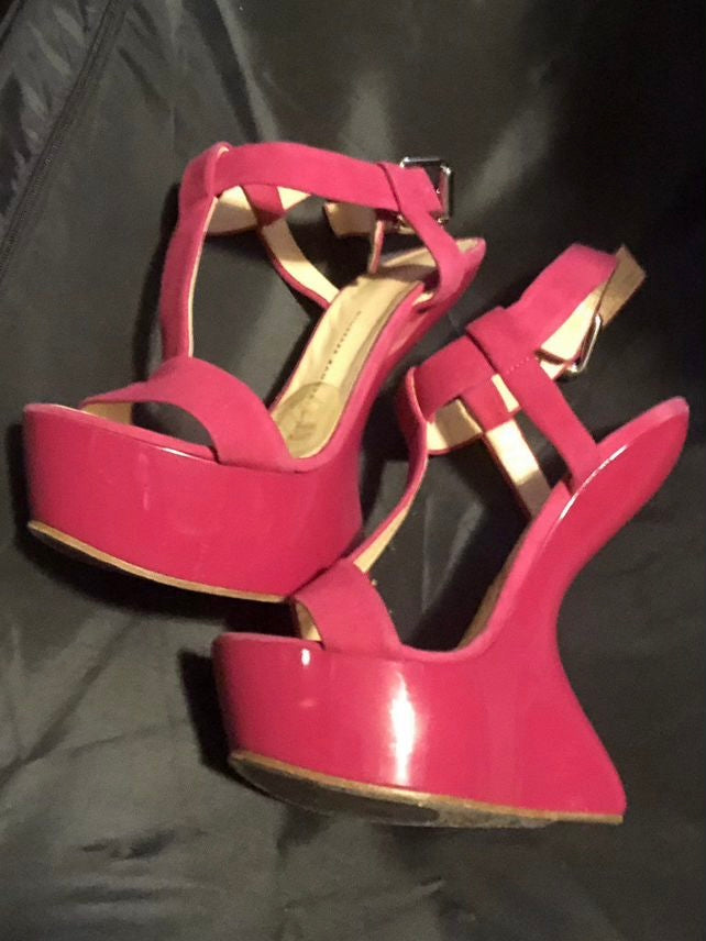 Giuseppe Zanotti T-strap Wedge Heel - 37