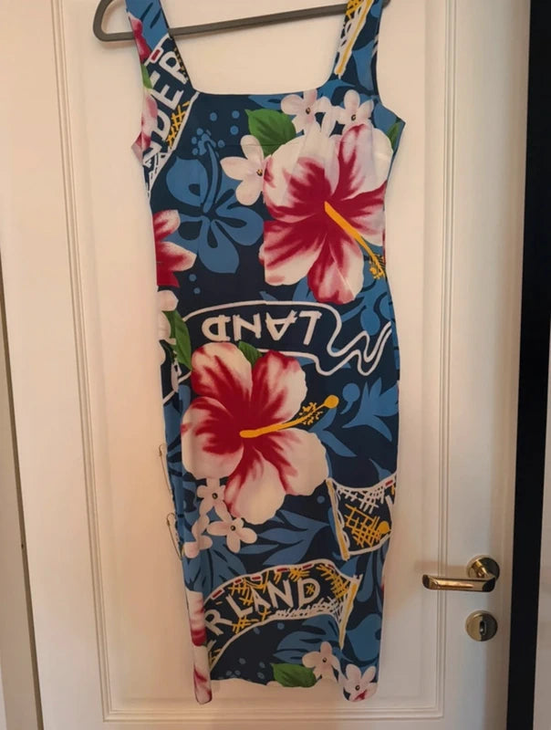 D&G Hibiscus Dress - S,M + L