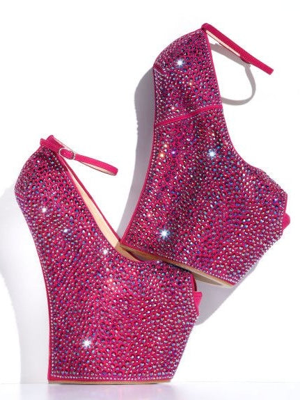 Giuseppe Zanotti Swarovski Wedge Brand New - 38.5