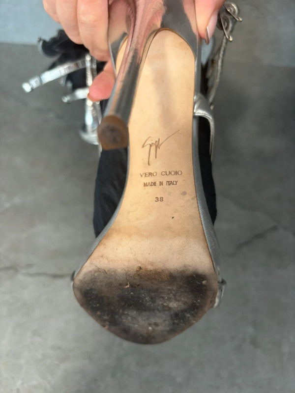 Giuseppe Zanotti Cruel Summer Embellished Heels - 38