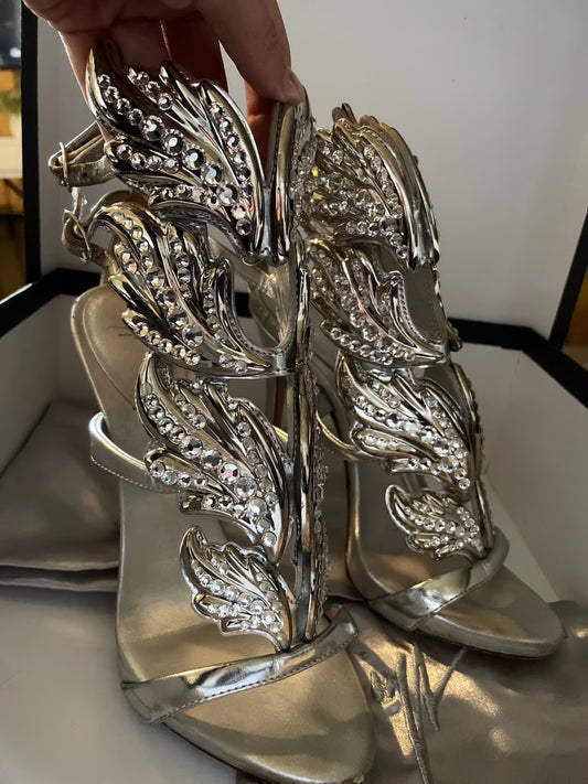 Giuseppe Zanotti Cruel Summer Embellished Heels - 38