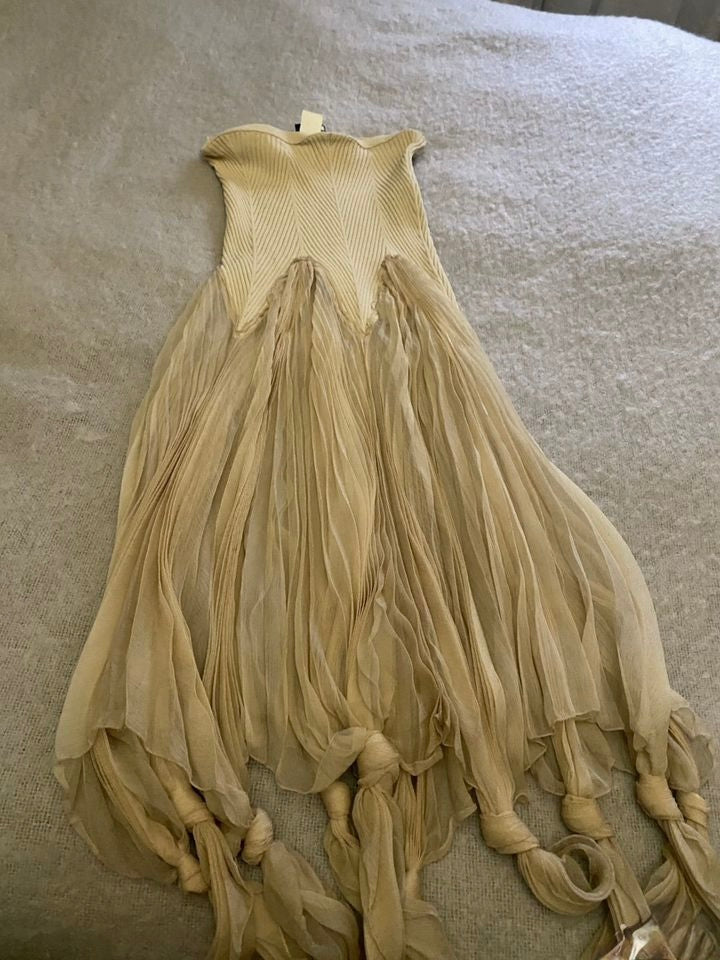 Jean Paul Gaultier Mesh Knitted Skirt - M/L