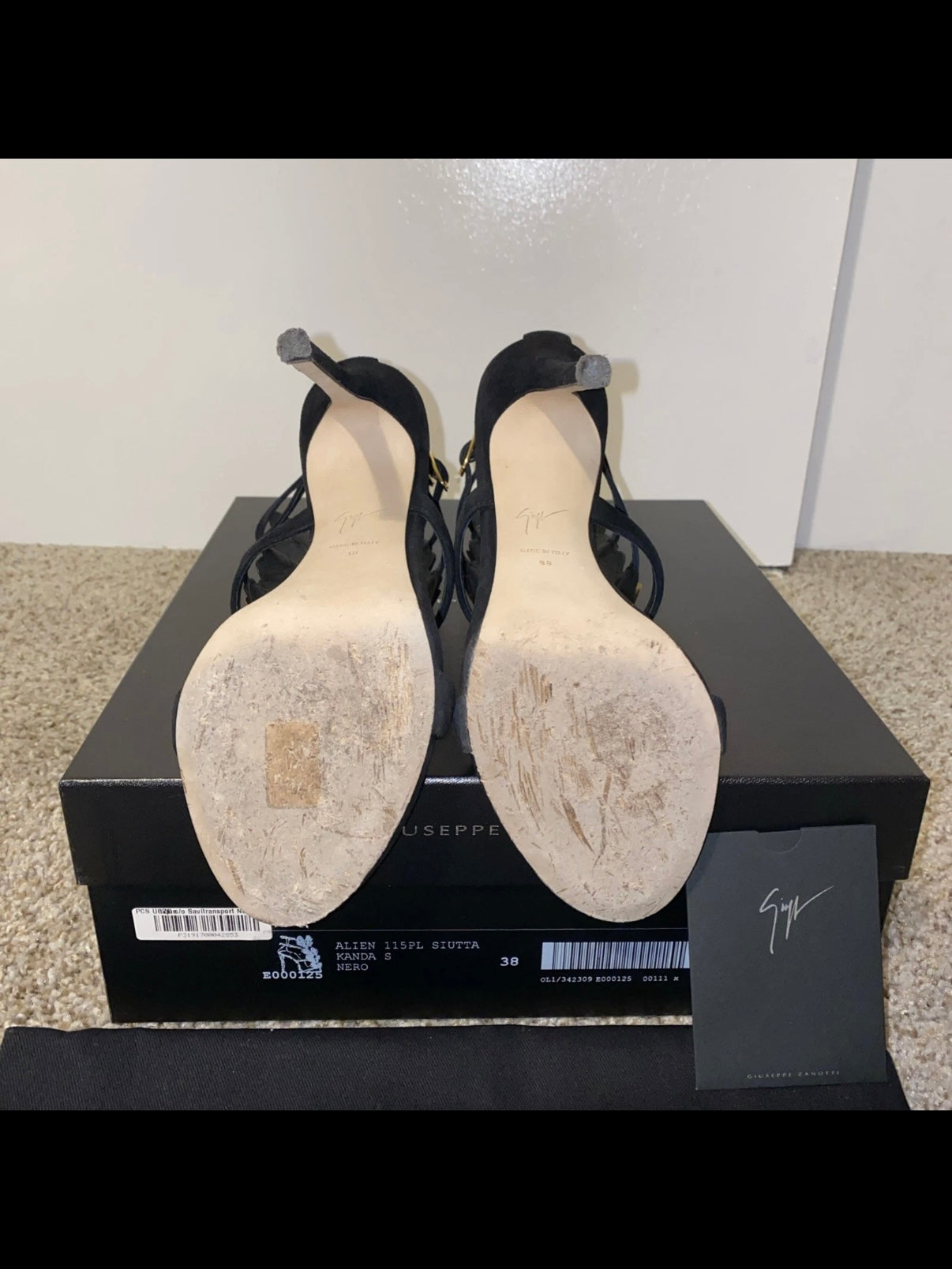 Giuseppe Zanotti Cruel 2.0 Alien Heels - 38