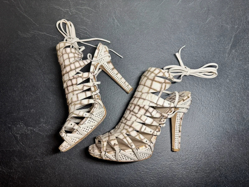 Dior 2009 Alligator Runway Heels - 40