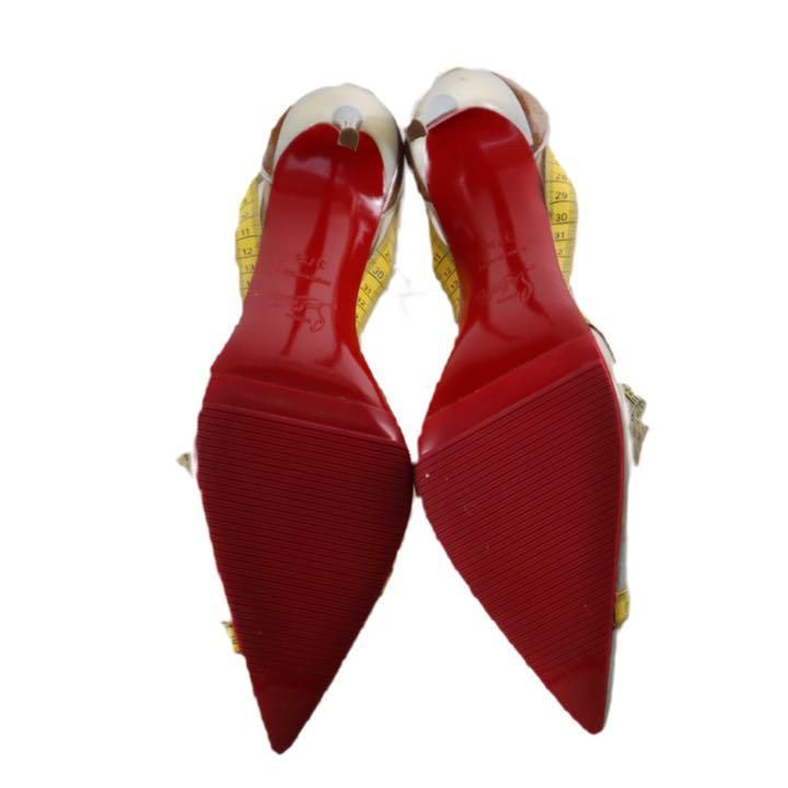 Christian Louboutin Measuring Tape Court Heel - 37.5