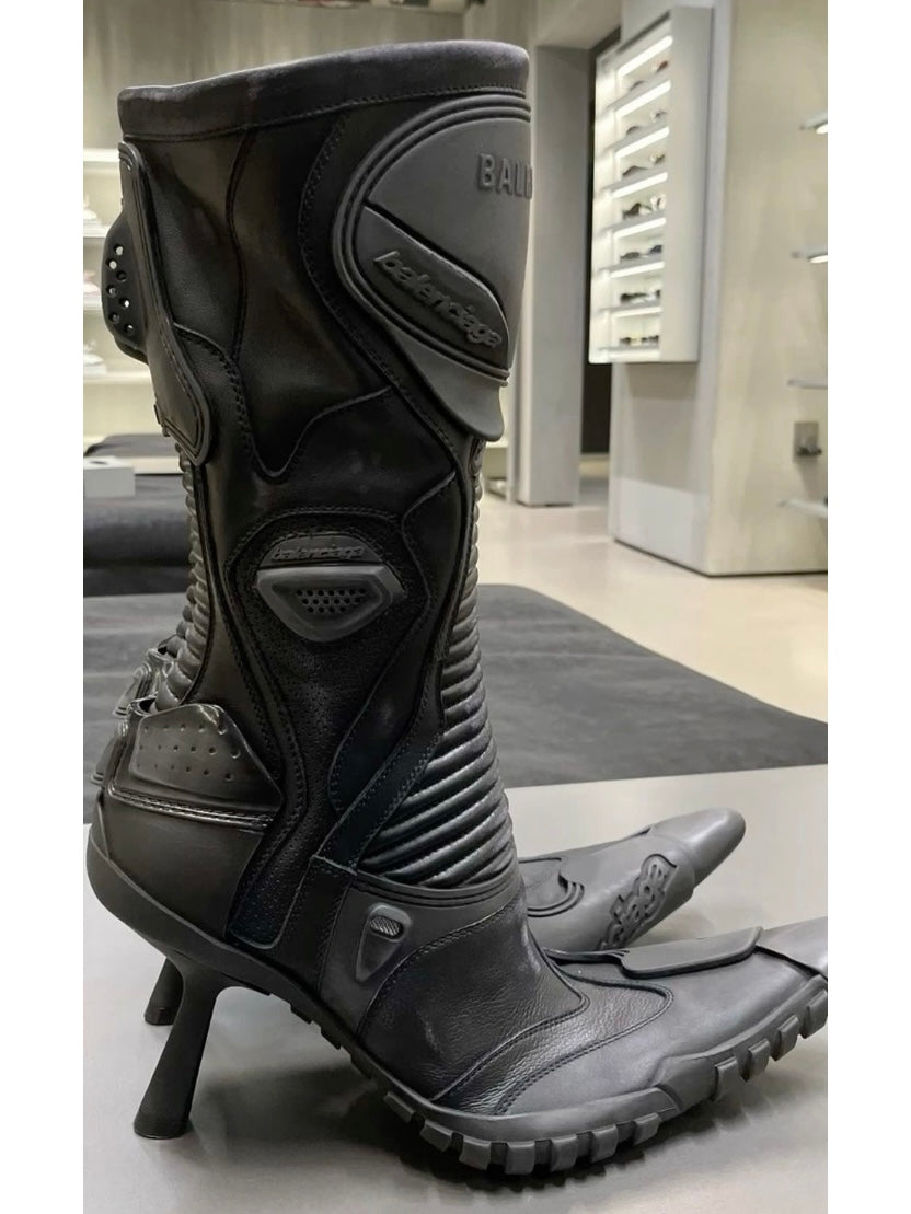 Balenciaga Moto Boots - 38