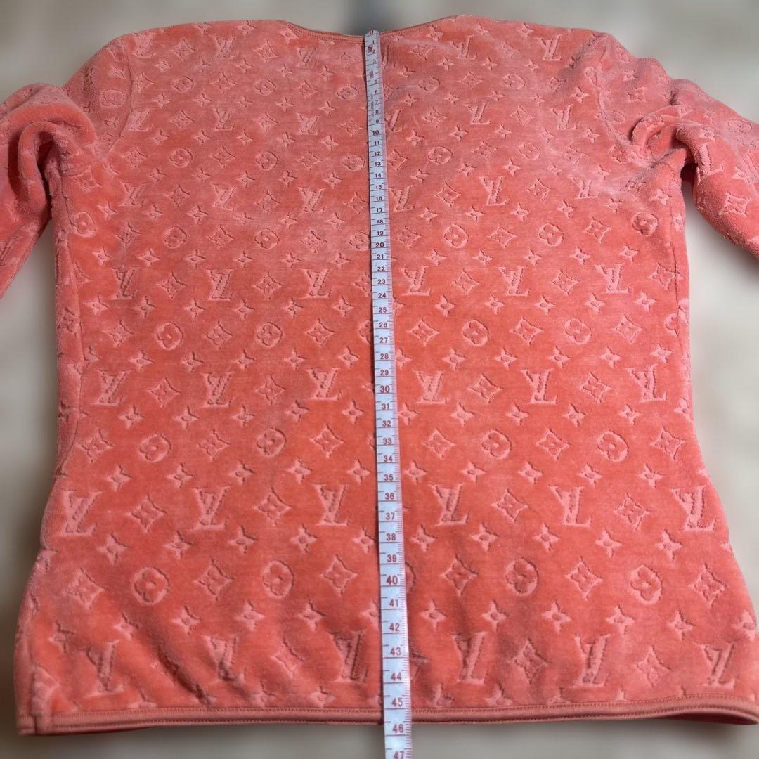 Louis Vuitton by Marc Jacob’s Velour Cardigan Top - S