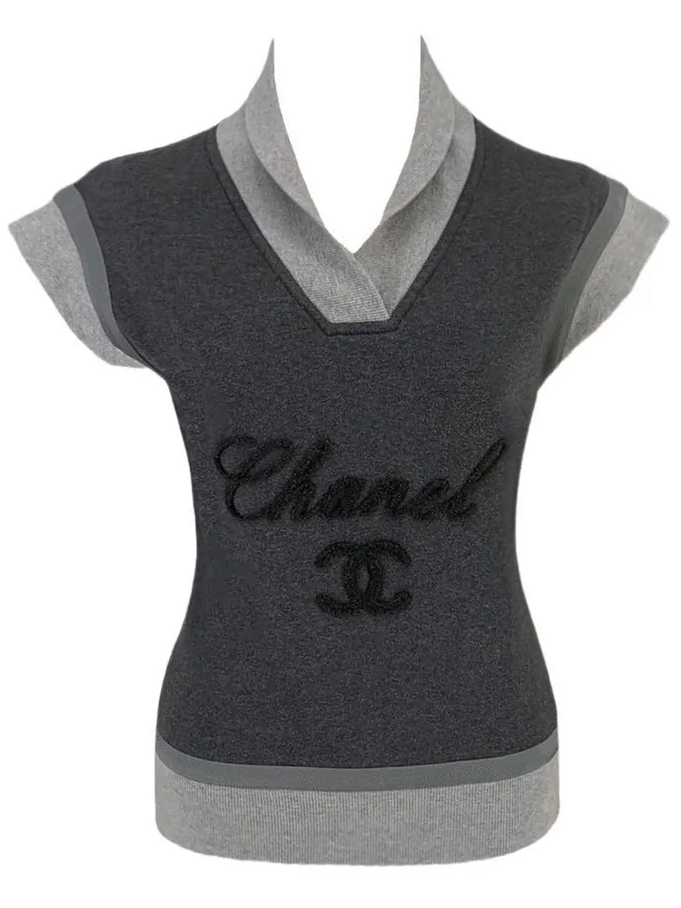 Chanel Cotton Knit Vest - S + L