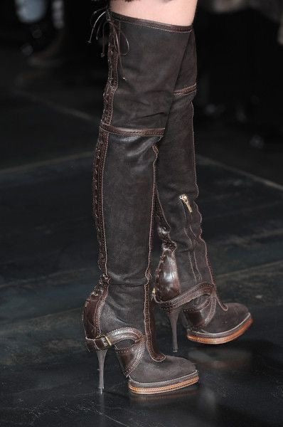 Dior by Galliano Runway Boots - 38