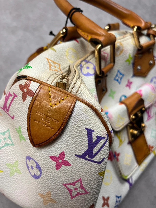 Louis Vuitton x Takashi Murakami Speedy 30 Bag