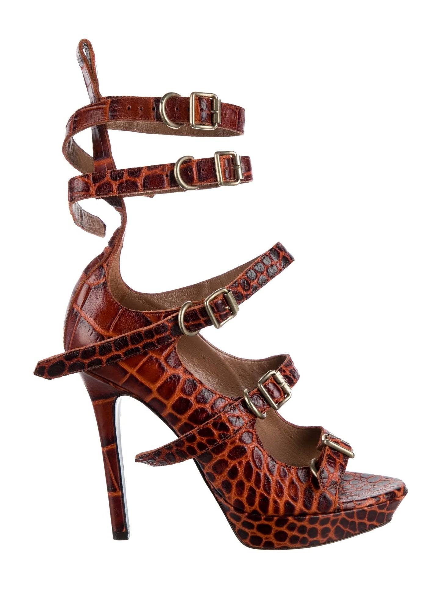 Vivienne Westwood Crocodile ss14 “Carrie” Heel Brand New- 36/36.5